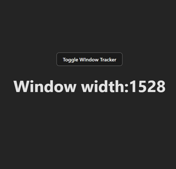 picture of the project Window Tracker